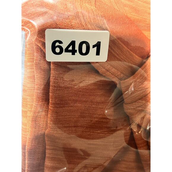 Young LA Shirt Mens Large Orange Short Sleeve Performance Stretch Training - Picture 8 of 8